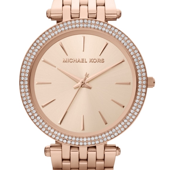 Rose Gold Michael Kors Watch - Picture 1 of 4